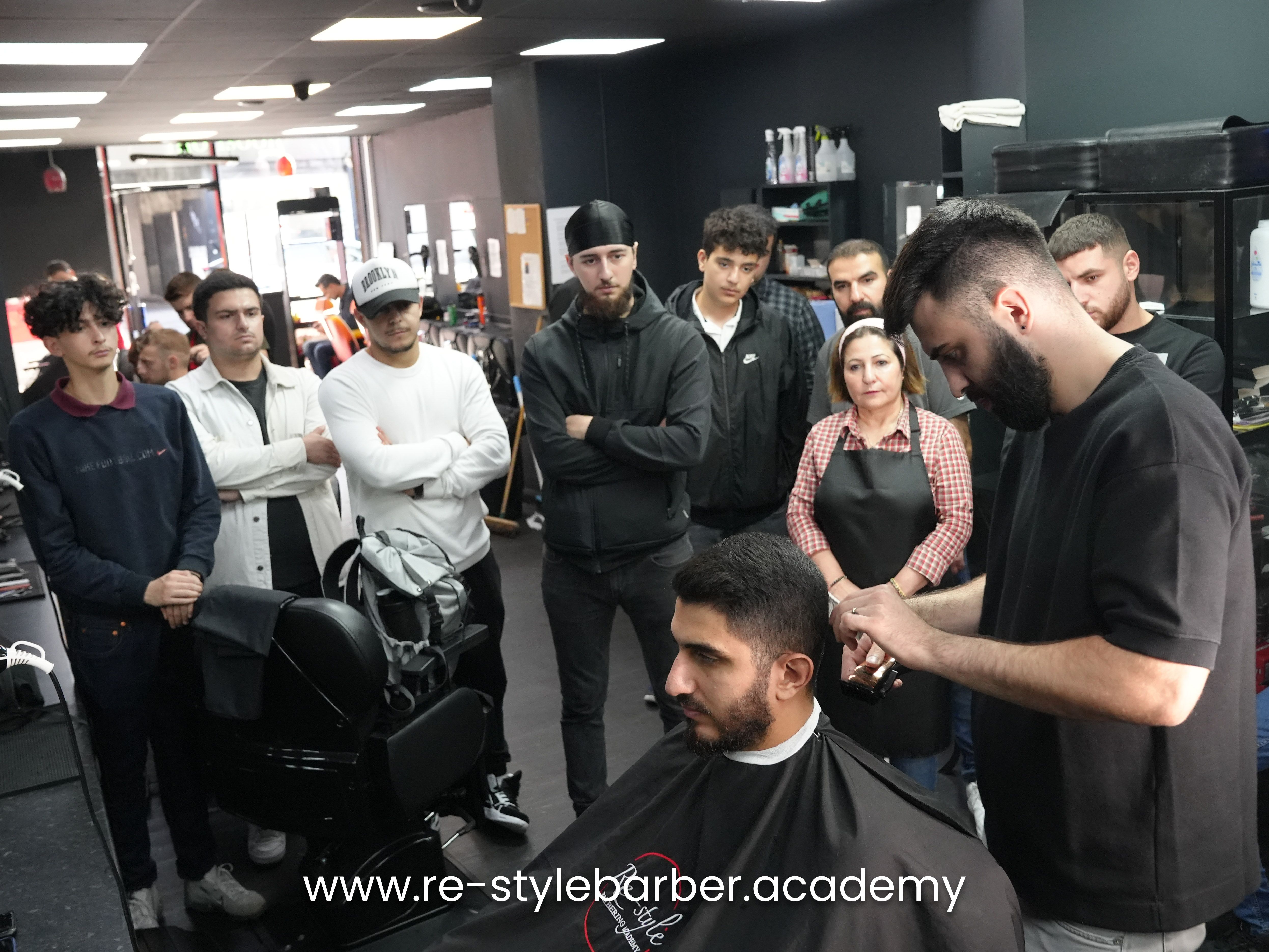 Re-Style Barber Academy classroom